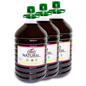 5L Oro Natural - Caja 3 Botellas