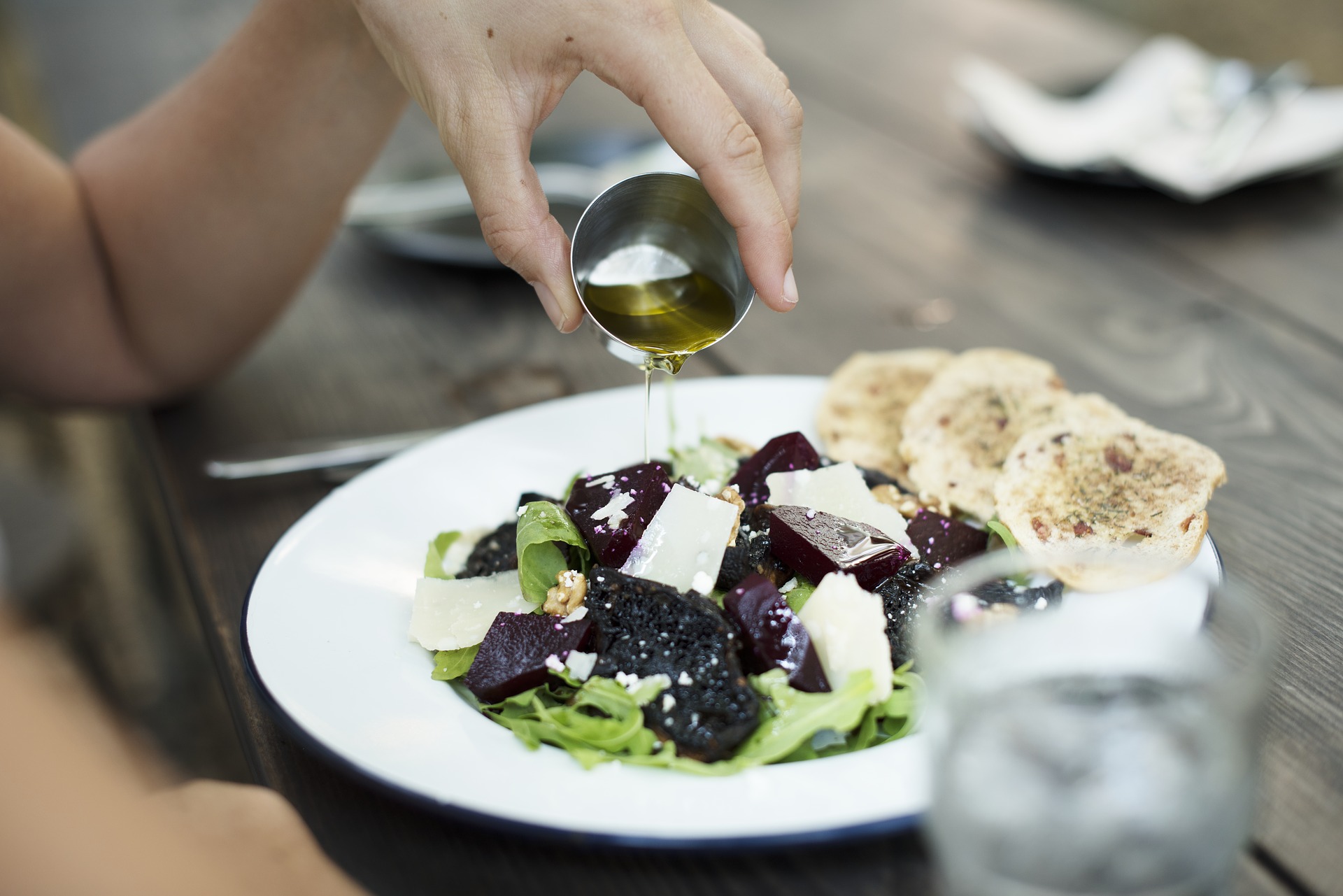 escoger aceite para ensalada